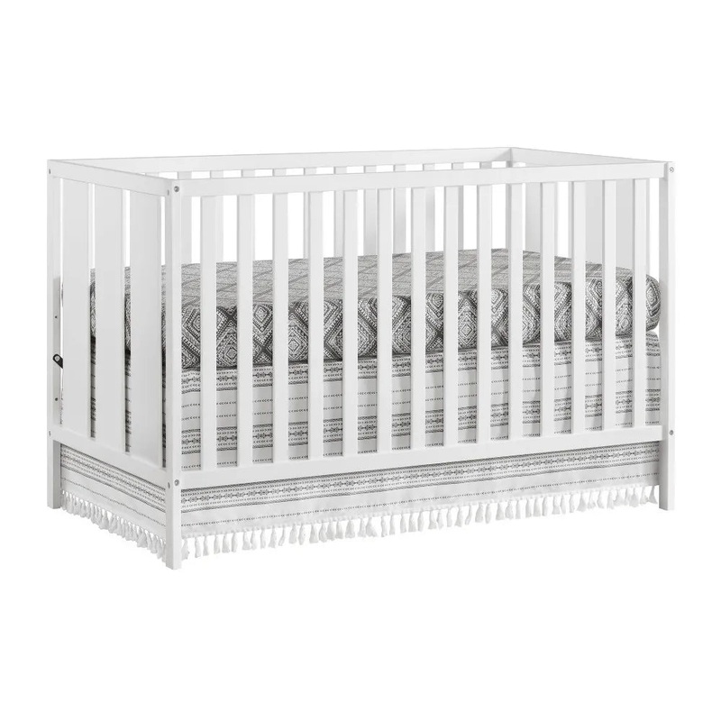 Oxford Baby Oakley 4-in-1 Island Crib – White