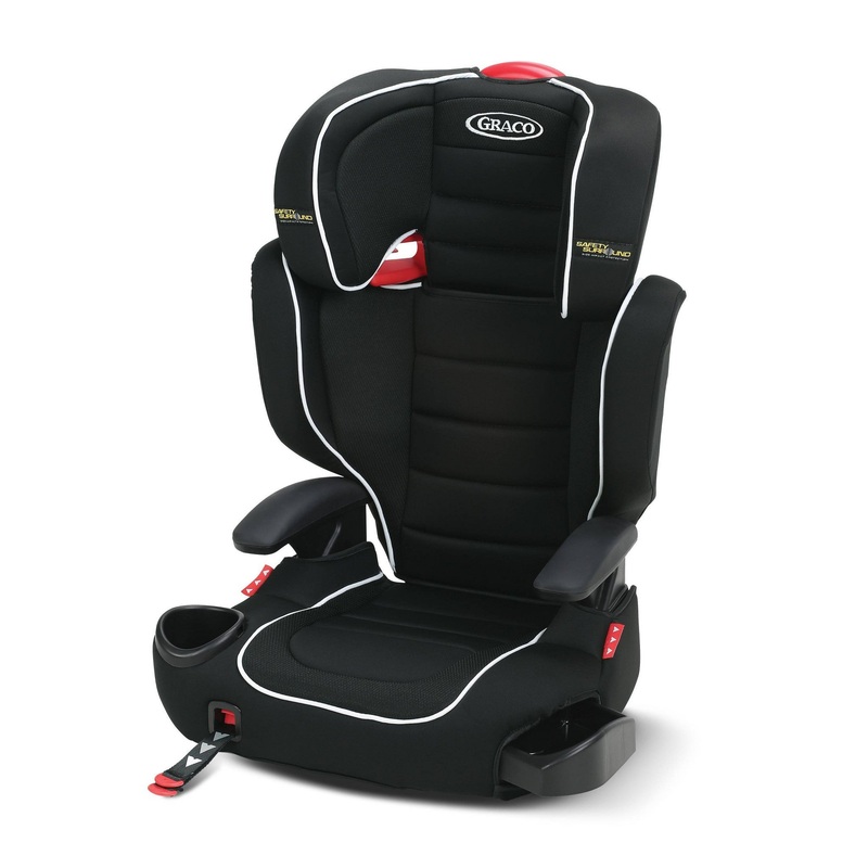 TurboBooster Highback LX Booster Car Seat with Safety Surround – Stark