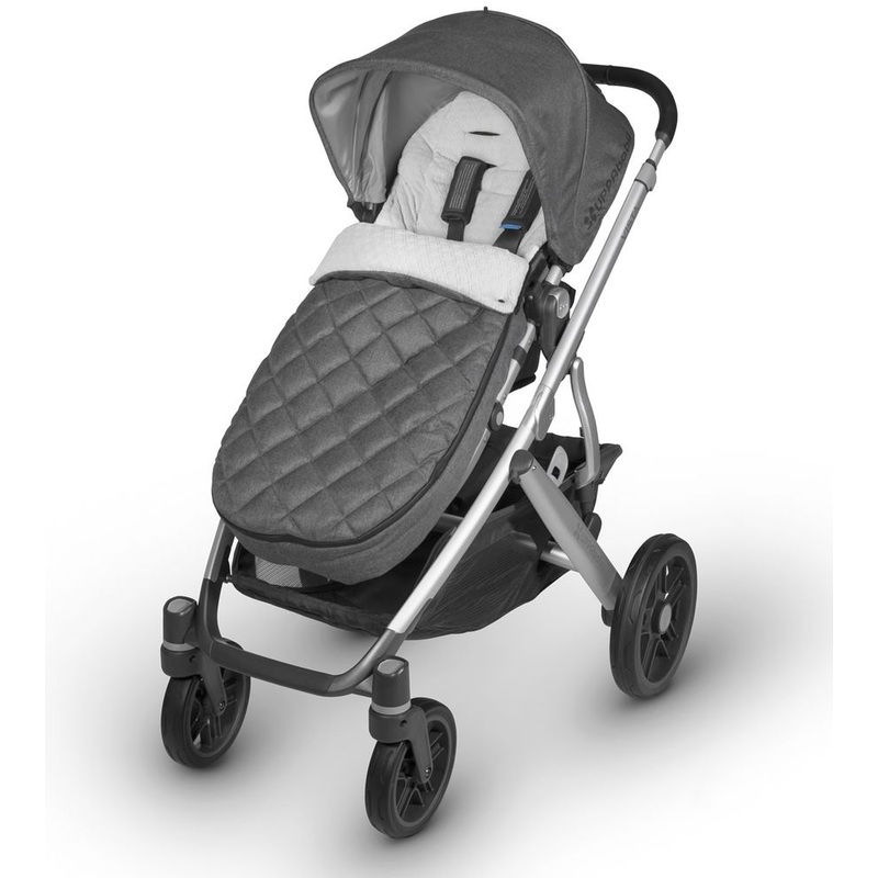 UPPAbaby Open Box Cozy Ganoosh Footmuff – Jordan (Charcoal Melange)