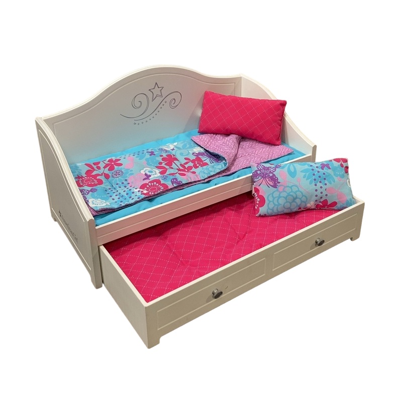 American Girl, Trundle Bed And Bedding Set