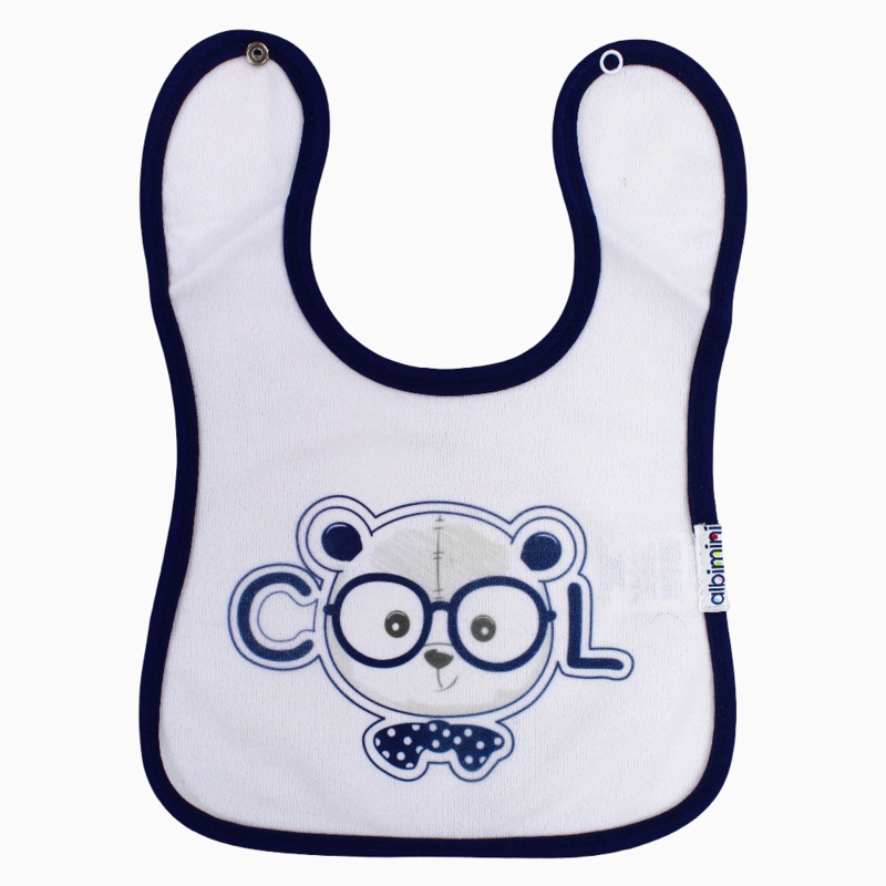 Boys Bib  Cool Bear Print