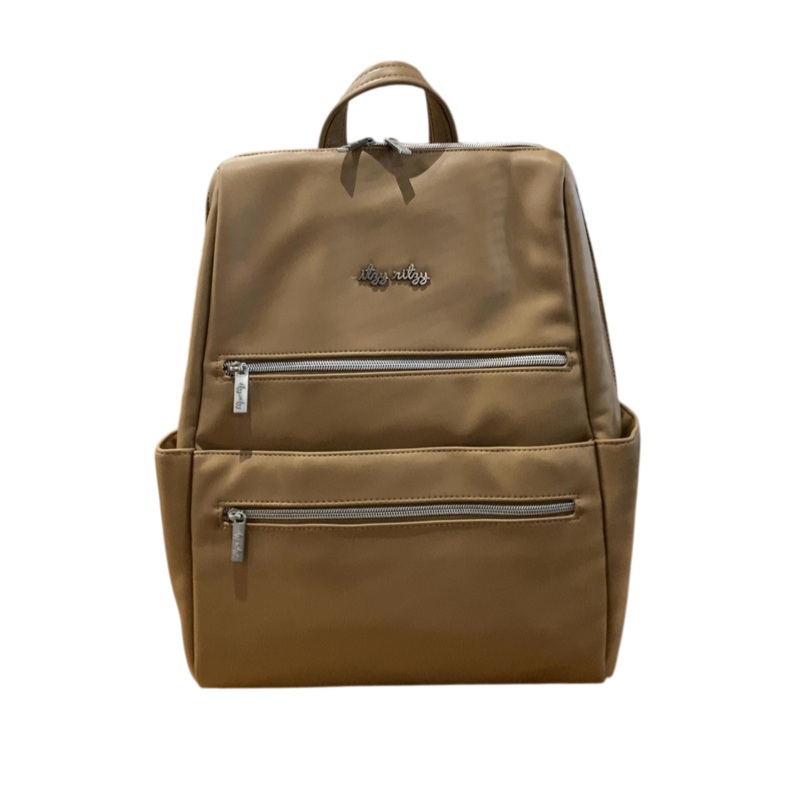 Itzy Ritzy Eras Diaper Bag Backpack, Chai