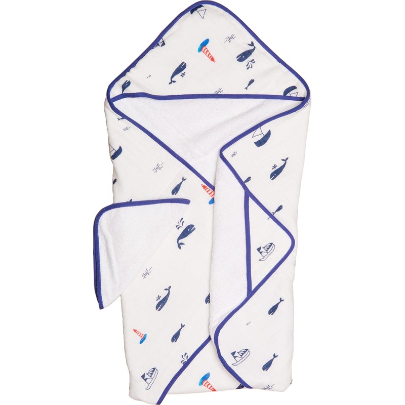 Little Unicorn Cotton Hooded Towel & Washcloth – Nautical Harbor