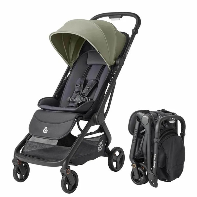 Metro 3 Compact Stroller – Soft Olive