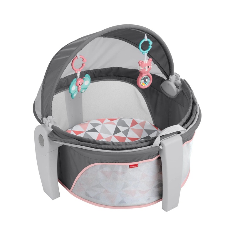 On-The-Go Girl Baby Dome – Charcoal