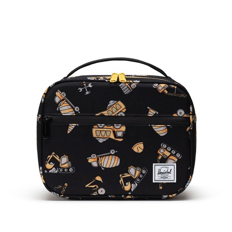 Little Herschel Pop Quiz Lunch Box Construction Site
