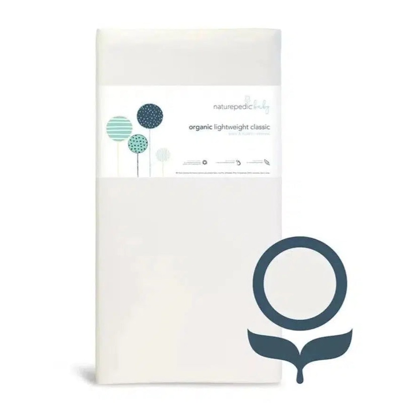 Naturepedic – Organic Crib Mattress – Classic Series – Lightweight Dual-Sided