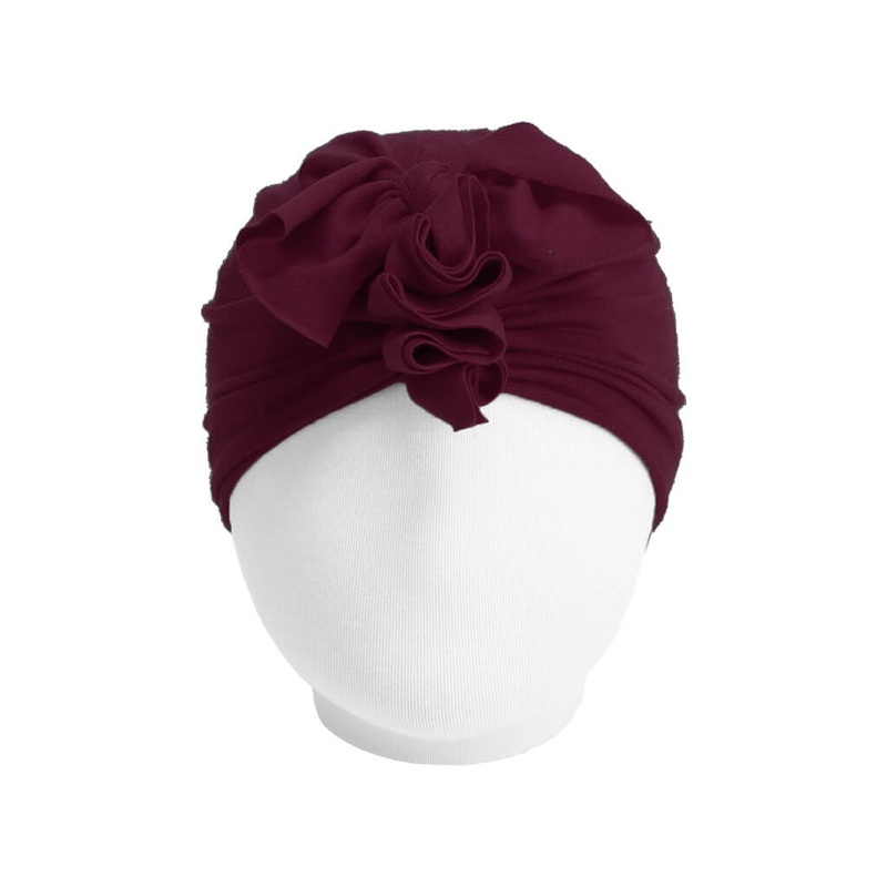 Blu Taylor Vintage Head Wrap Maroon
