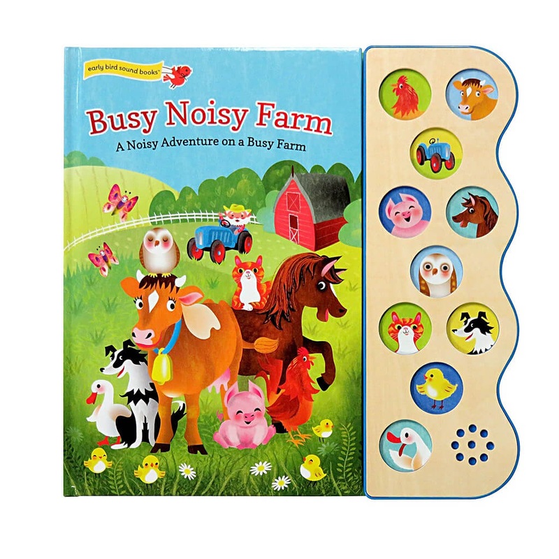 Busy Noisy Farm Book