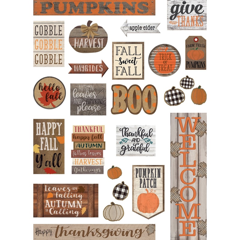 Home Sweet Classroom Happy Fall Bulletin Board Set(C)