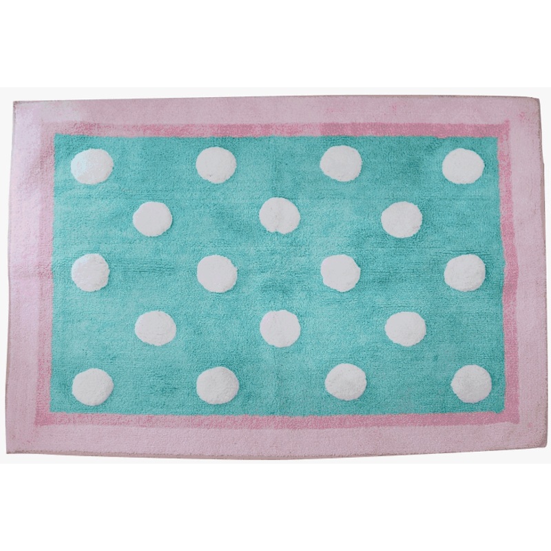 My Baby Sam Pixie Baby Aqua Rug