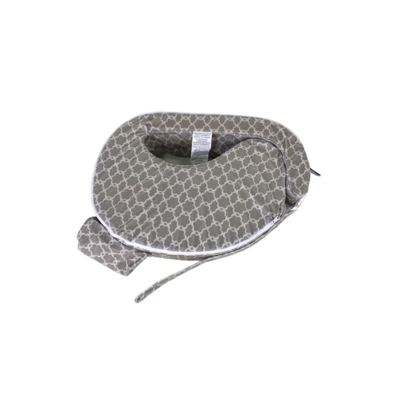 My Brest Friend Deluxe Nursing Pillow, Flower Key Gray