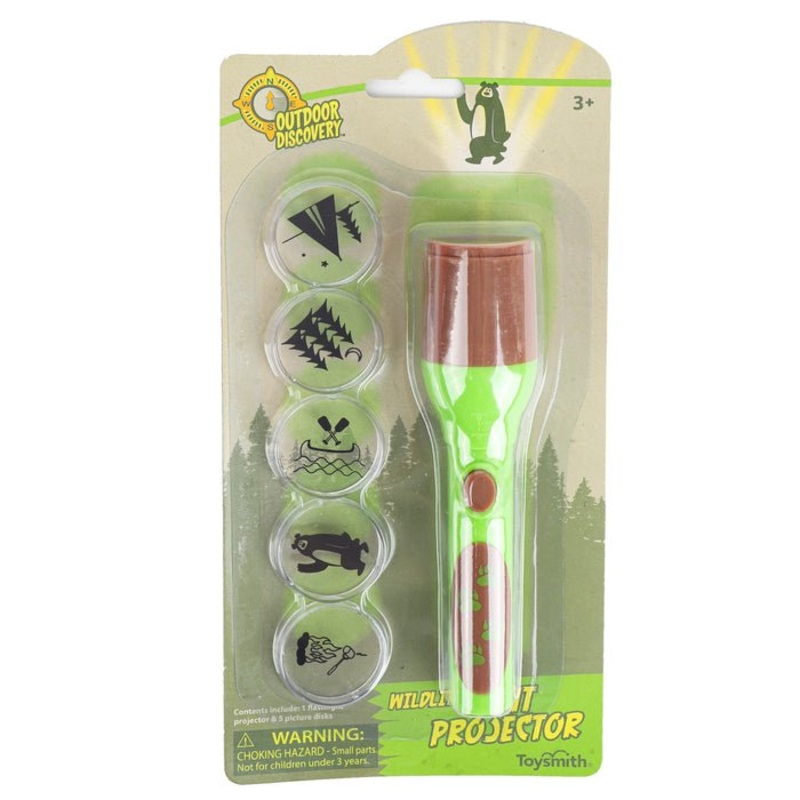 Outdoor Discovery Wildlife Tent Projector, Includes 5 Slides
