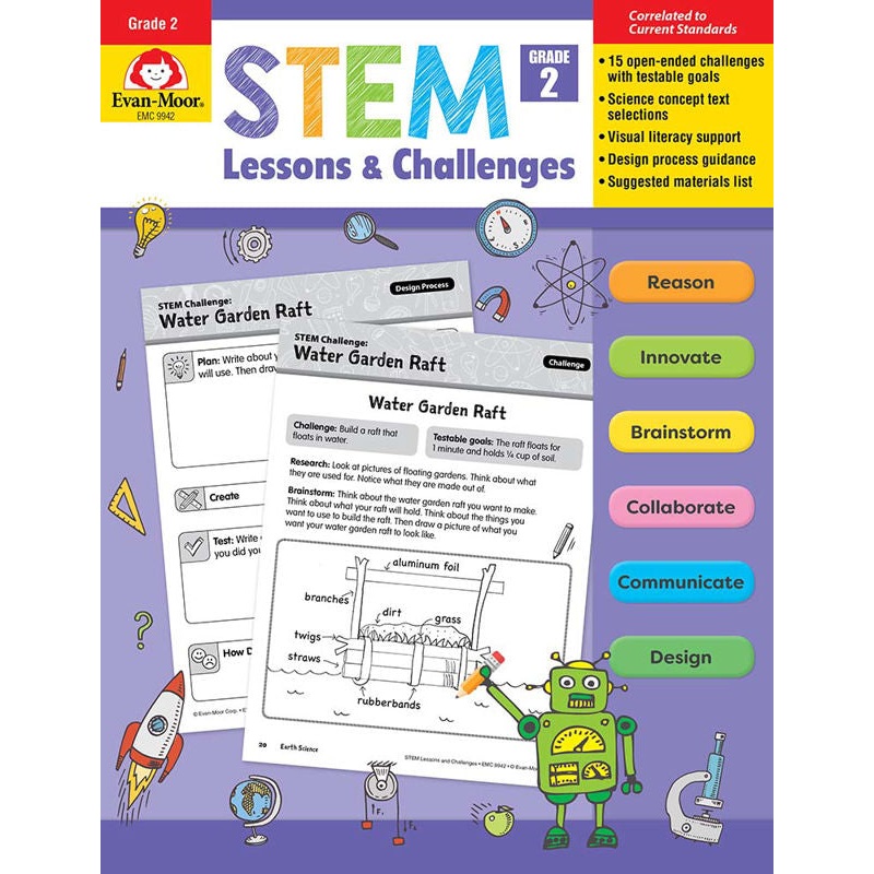 STEM Lessons and Challenges, Grade 2 – Teacher Reproducibles