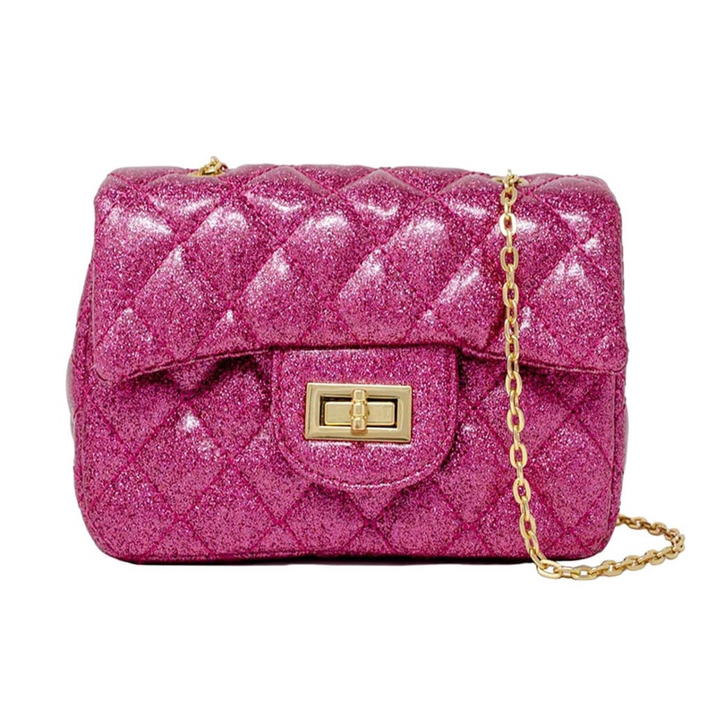 Classic Sparkle Quilted Mini Bag