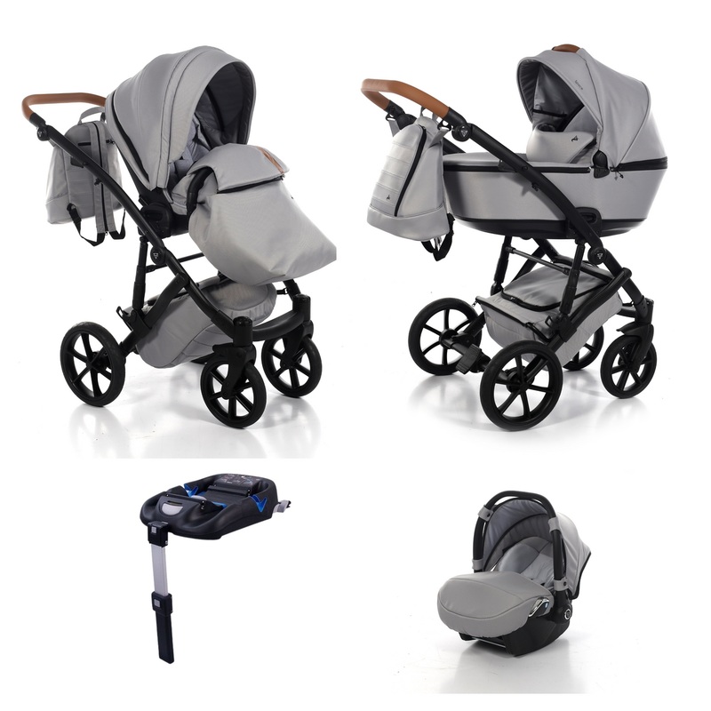 JUNAMA SPACE GREY – 4IN1 (INCLUDES CAR SEAT & ISOFIX BASE)