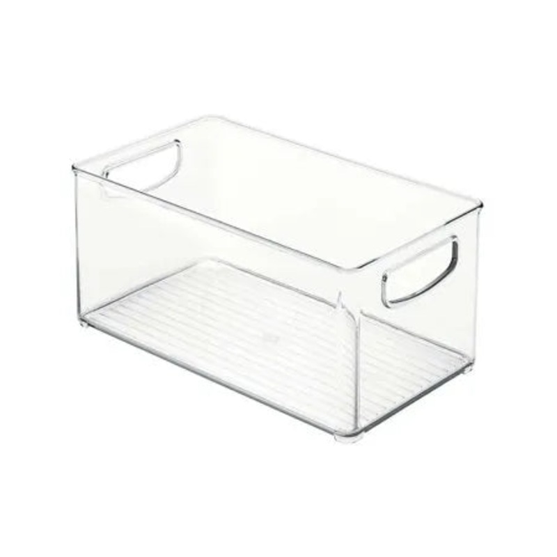 Linus Clear Plastic Kitchen Organizers – Set of 4 Bins