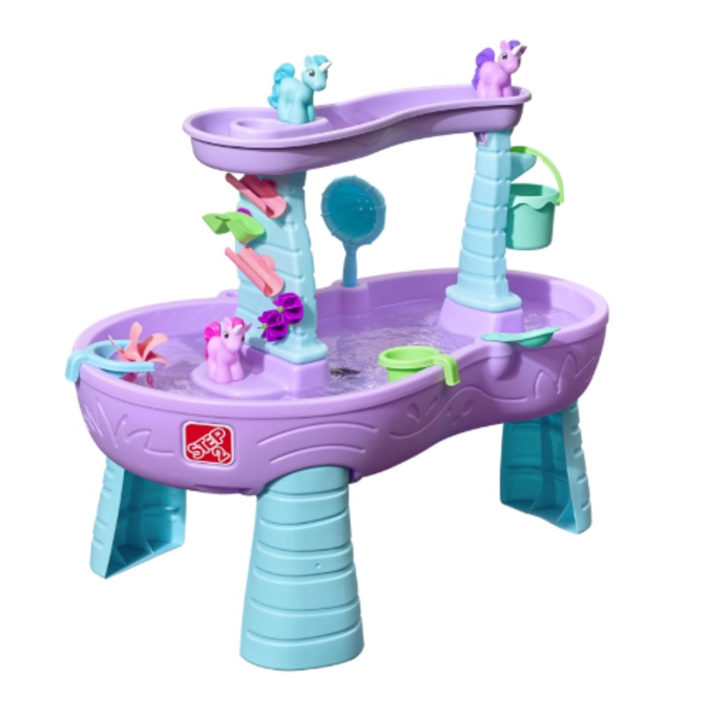 Step2 Rain Showers and Unicorns Water Table, Purple & Blue