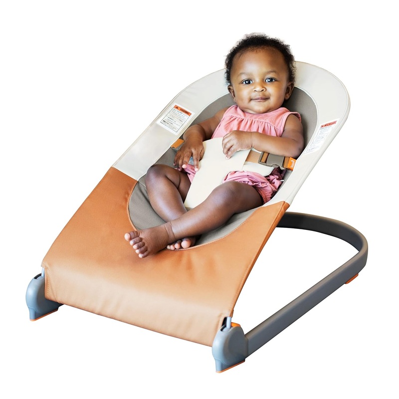 Boon Slant Bouncer, Oat / Camel