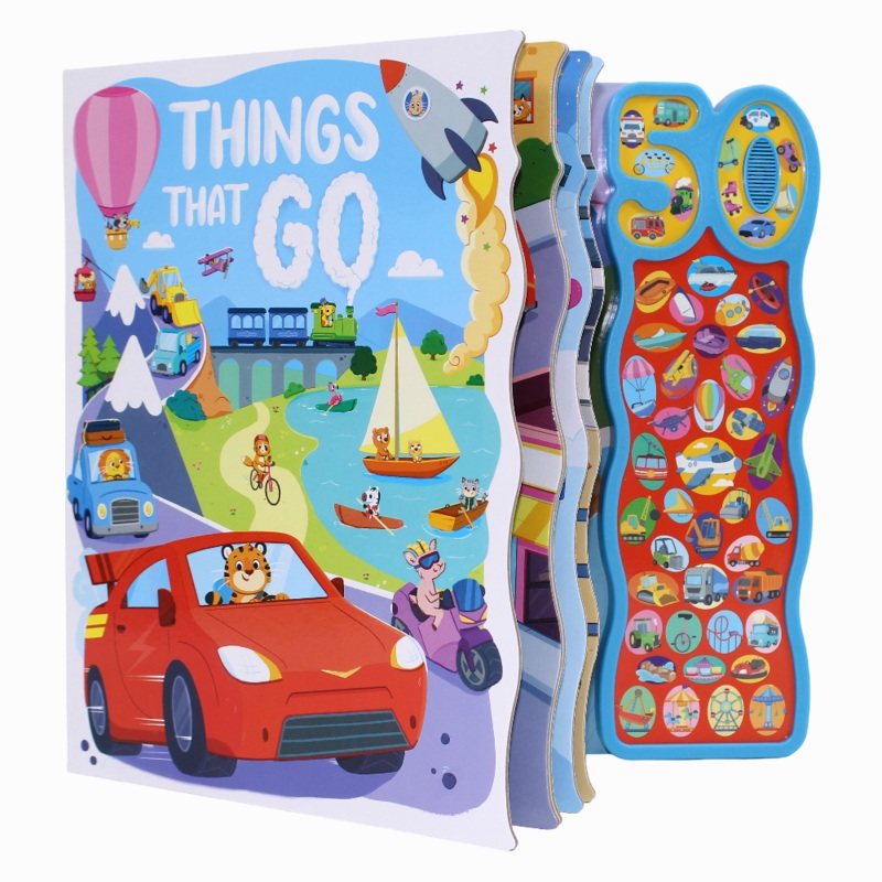Things That Go (50-Button Sound Book)