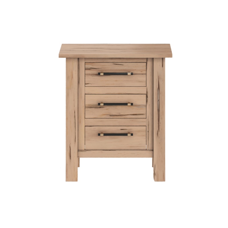 Tiegen 3 Drawer Nightstand