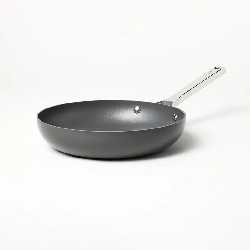 10″ Nonstick Hard Anodized Frypan Dark Gray – Figmint