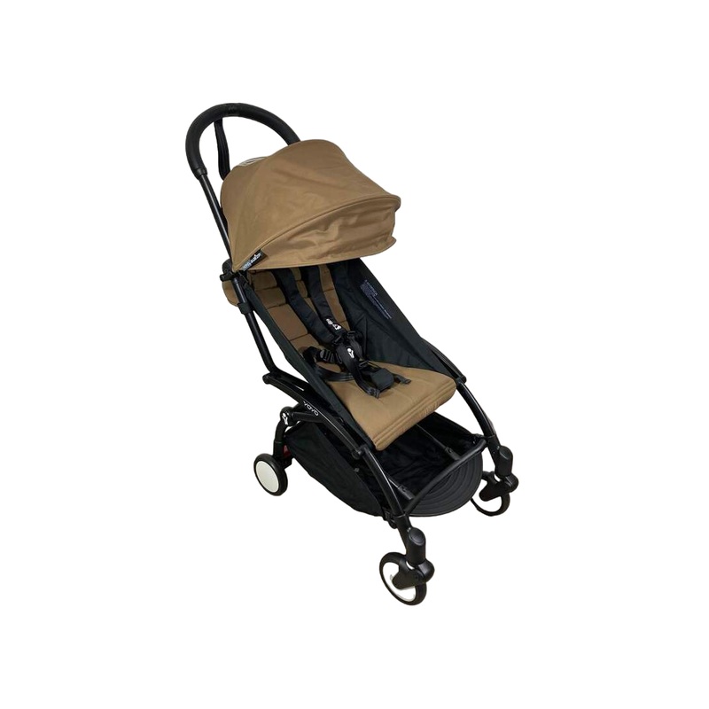 Babyzen YOYO2 Complete Stroller, 2023, Black with Toffee