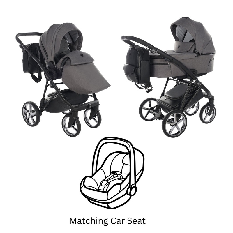 JUNAMA AIR GRAPHITE – 3IN1 (INCLUDES CAR SEAT)