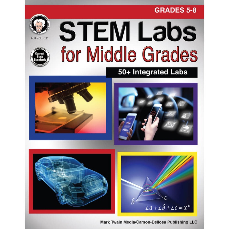 STEM Labs for Middle Grades Resource Book Grade 5-8 Paperback
