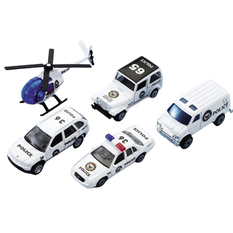 5-piece City Team Vehicle Gift Set