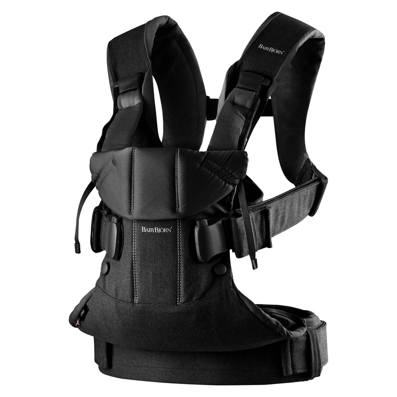 Baby Carrier One Cotton – Black (See description)