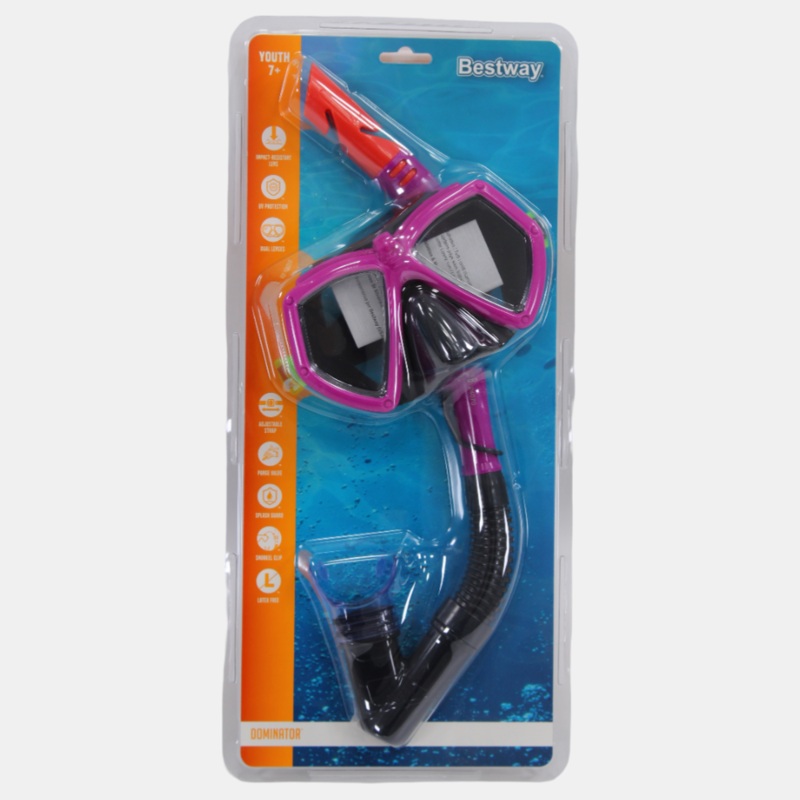 Bestway Dominator Snorkeling Set – Pink