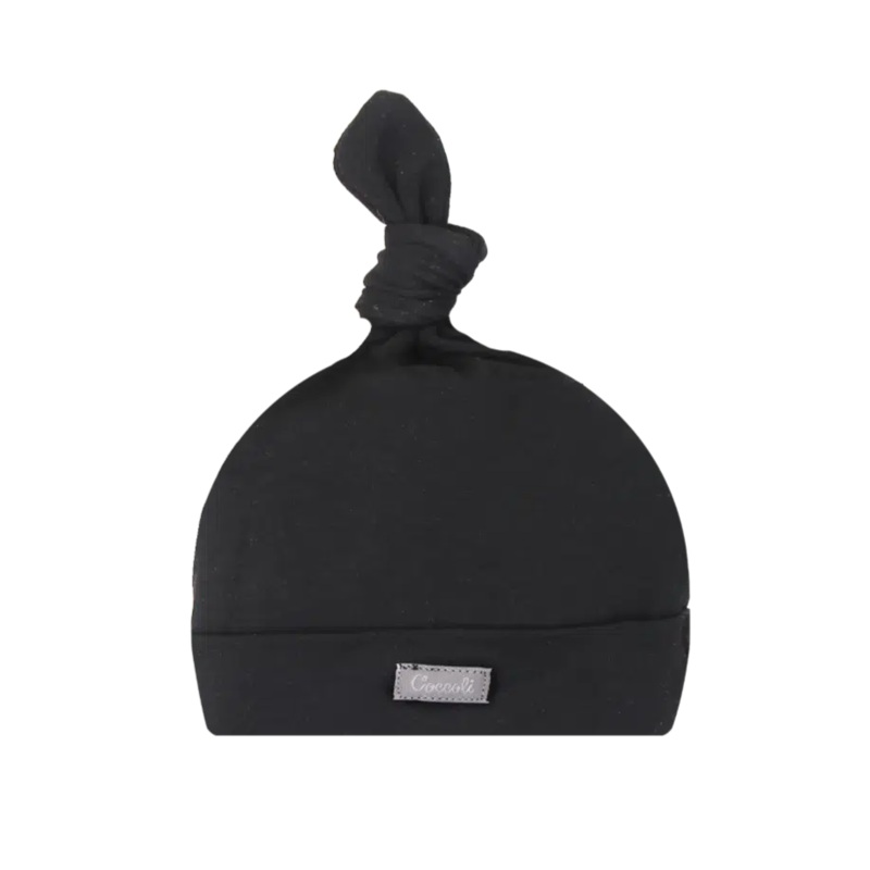 Coccoli – Modal Knot Hat – Black