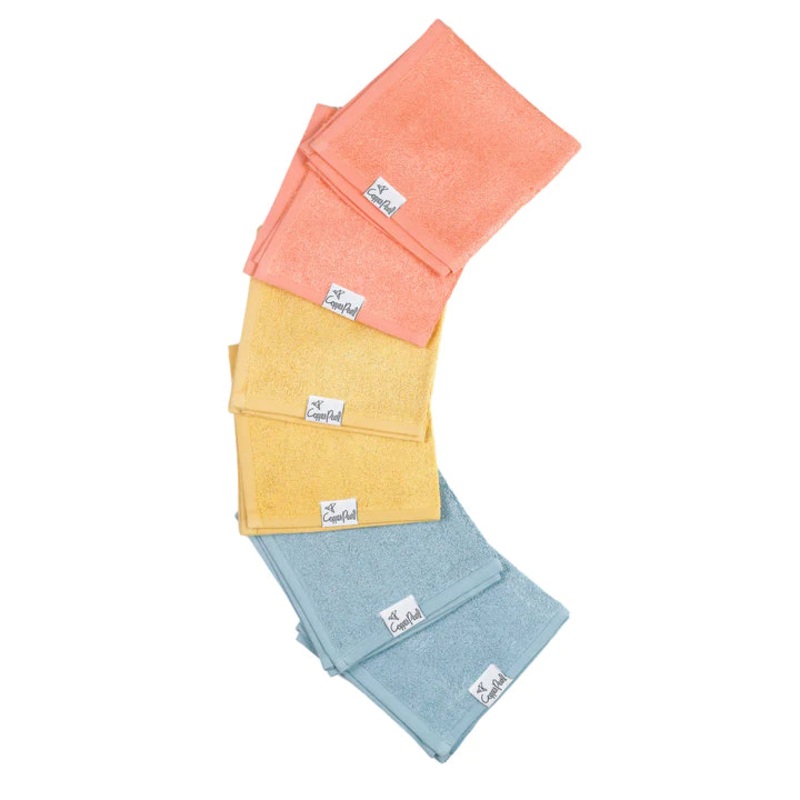 Copper Pearl Ultra Soft Wash Cloths (Set of 6) | Piper