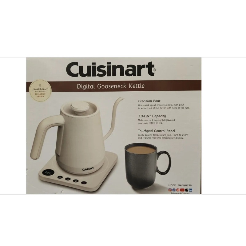 Cuisinart Digital Gooseneck Kettle – Hearth (See Description)