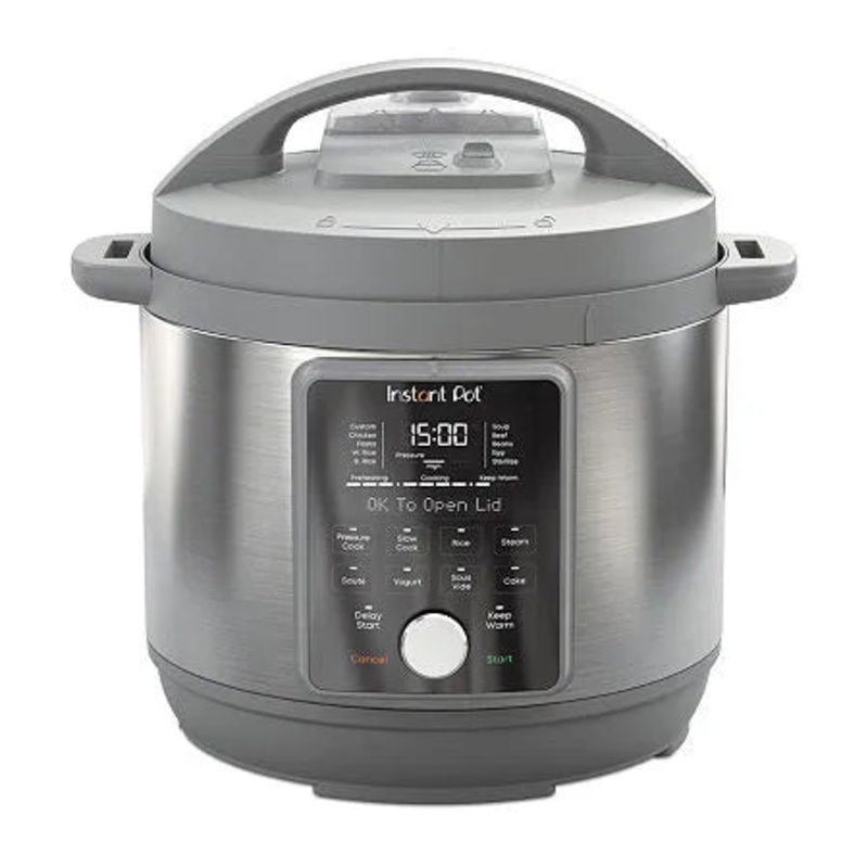 Duo Plus 6-quart Multi-Use Pressure Cooker with Whisper-Quiet Steam Release
