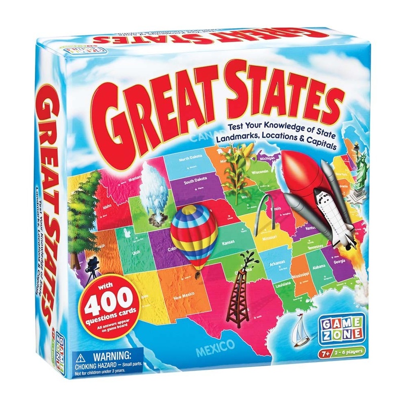 Great States Card Game