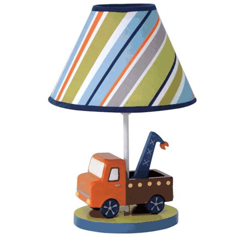 Lambs & Ivy Little Traveler Lamp with Shade & Bulb