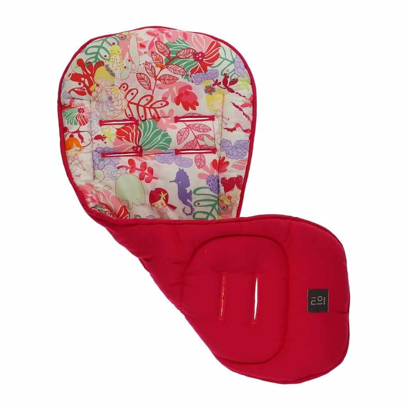 Long Stroller Mat Sea Dream Pink