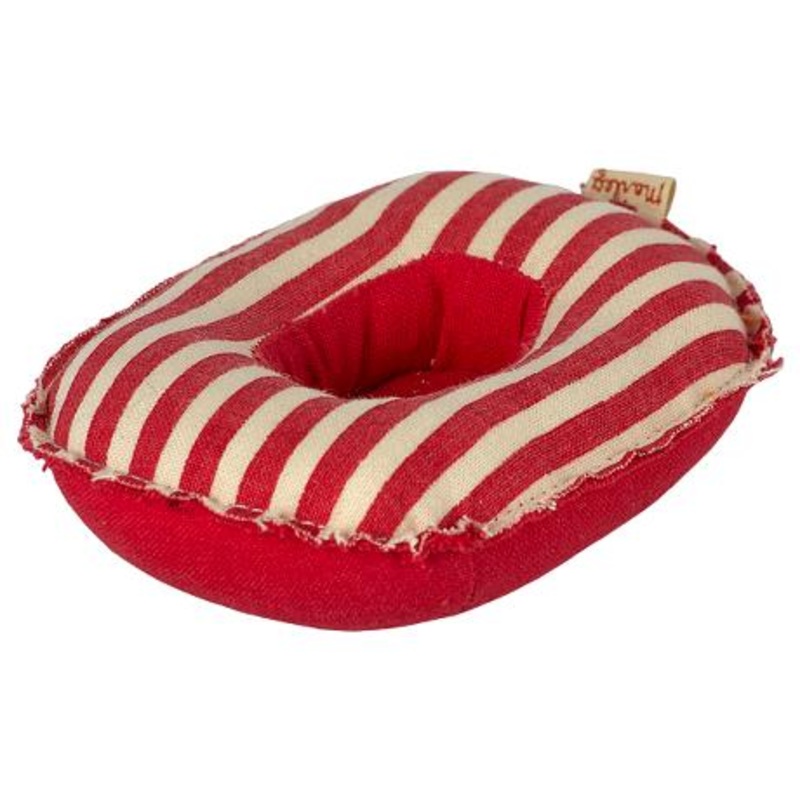 Rubber Boat, Small Mouse – Red Stripe