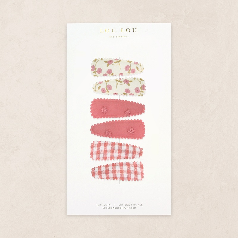 Scallop Snap Pack – Pink Daisy