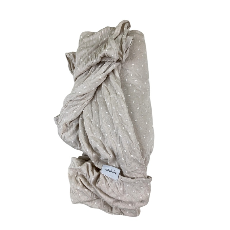 Solly Baby Wrap, Tan Triangles