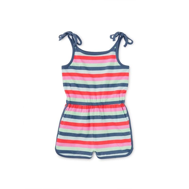 Tea Collection Tie Sholder Sporty Romper