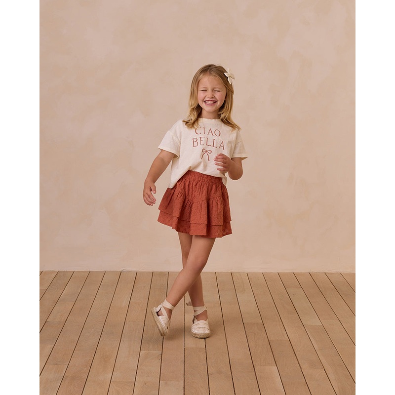 Tiered Mini Skirt – Poppy