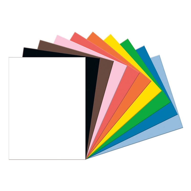 Tru-Ray Construction Paper 18″ x 24″ 10 Classic Colors 50 Sheets