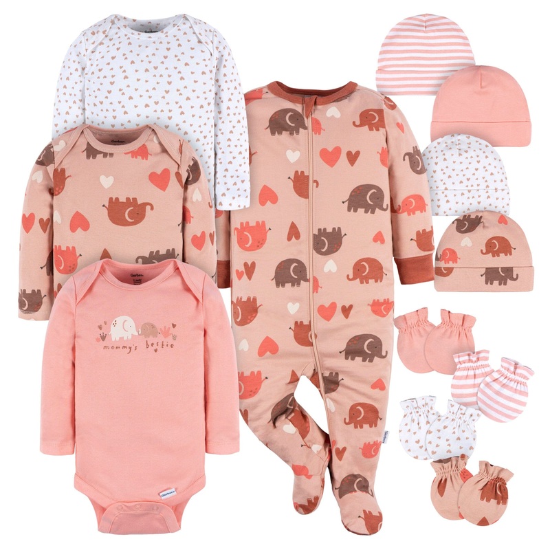 12-Piece Baby Girls Mommy’S Bestie Gift Set