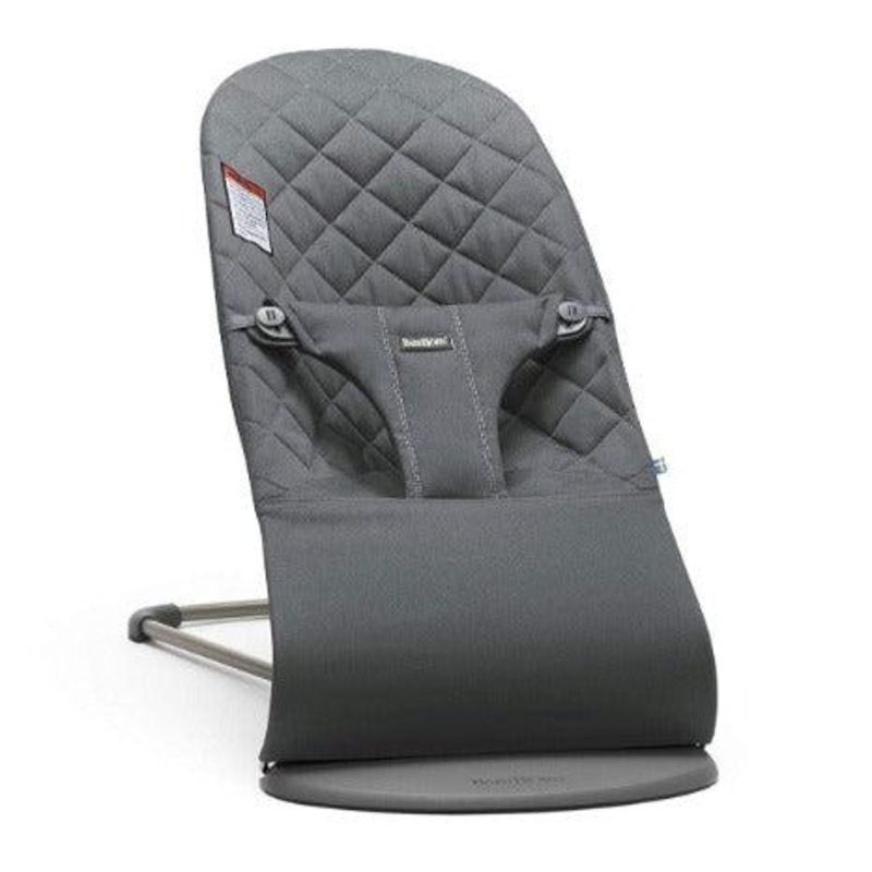 Baby Bjorn – Bouncer Bliss Woven – Classic Quilt – Anthracite