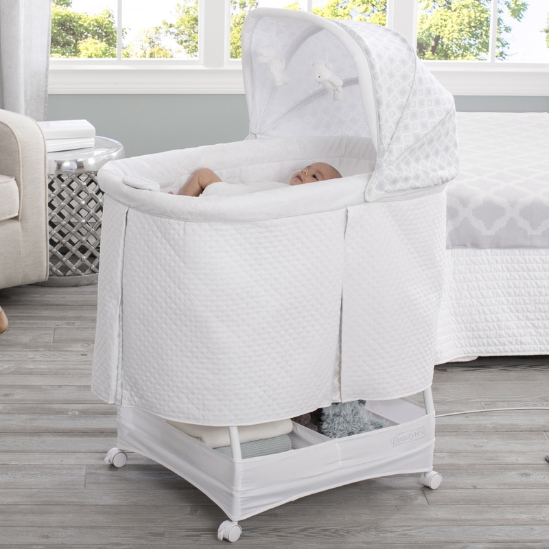 Beautyrest Silent Auto Gliding Lux Bassinet – Arcadia