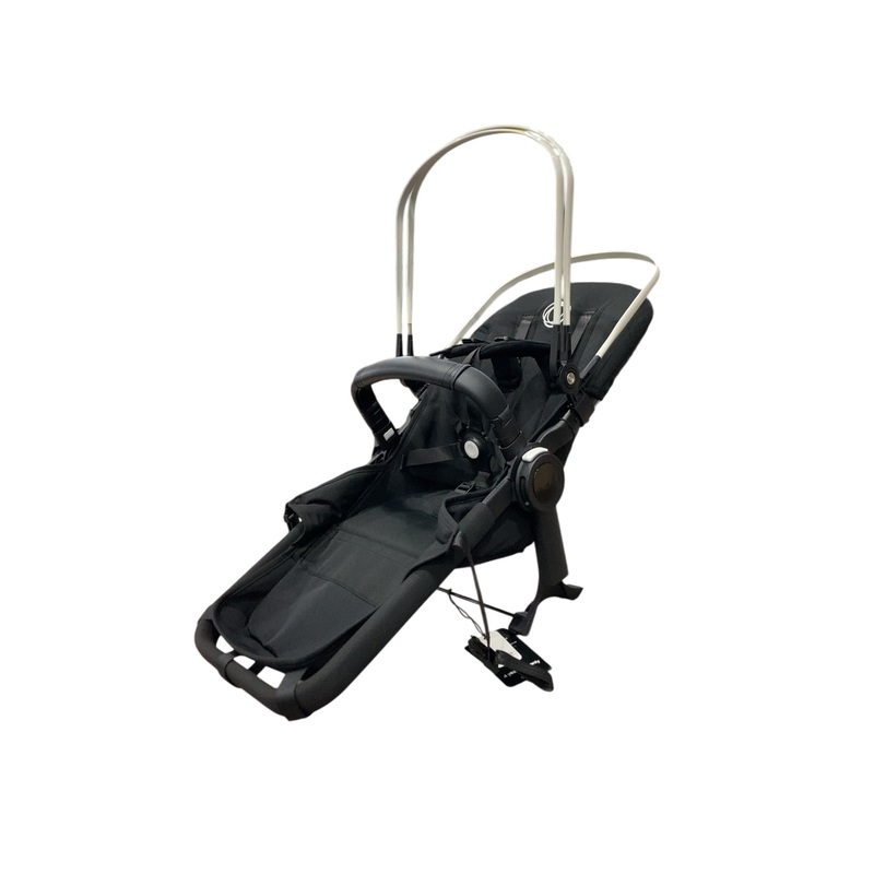 Bugaboo Donkey 5 Duo Extension Set, Black, Midnight Black, None, 2025, without Canopy