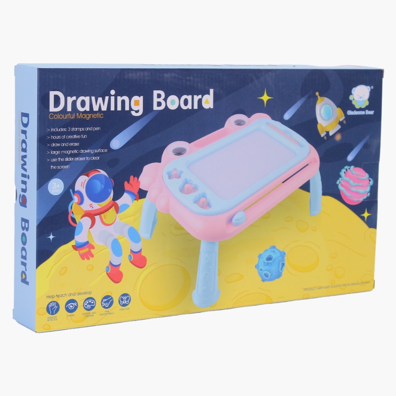 Colorful Magnetic Drawing Board  Pink & Light Blue
